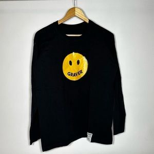 Graver Smiley Face Longsleeve OS, size Small